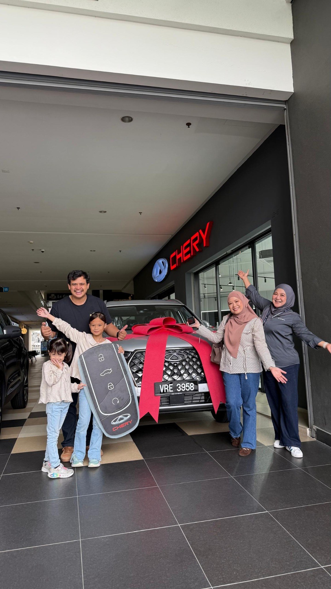 Chery Bangi customer delivery