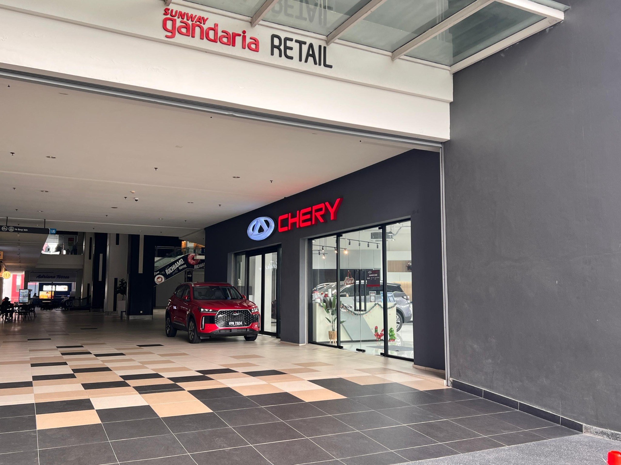 Chery Bangi showroom